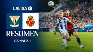 📹 RESUMEN Leganés 01 Mallorca  J4  LALIGA [upl. by Annodam]