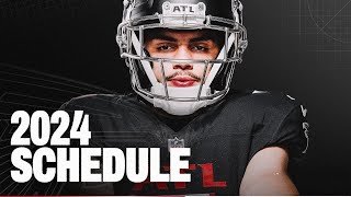 Atlanta Falcons 2024 Schedule REVEALED What FANS Need to Know [upl. by Eizzo]