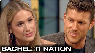 Clayton Questions Rachel During Dinner  The Bachelor [upl. by Rebor]