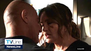 Law amp Order SVU  Benson and Stabler Kiss Fake Out  Episode 24x12 [upl. by Chase]