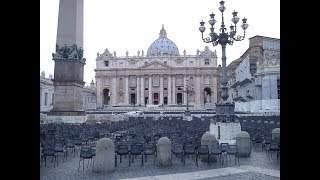 Campane della Basilica di San Pietro  28 febbraio 2013 [upl. by Tilly]