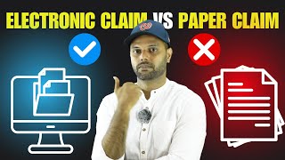 Why Choose Electronic Over Paper Claims 📧🖥️ vs 📄✉️ [upl. by Crabb]