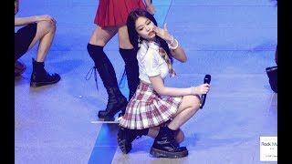 블랙핑크 BLACKPINK 제니 JENNIE 휘파람 WHISTLE4K 직캠180524 락뮤직 [upl. by Garaway]