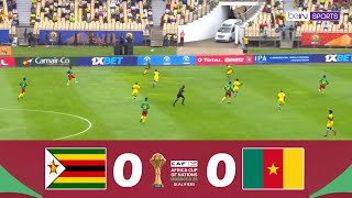 Zimbabwe contre Cameroun 00  Éliminatoires AFCON 2025  Résumé de Match [upl. by Veronika]