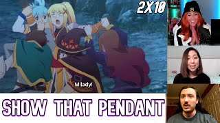 Dustiness Ford Lalatina  Konosuba  Reaction Mashup [upl. by Krever]