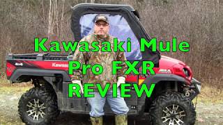 Kawasaki Mule Pro FXR 2018 REVIEW [upl. by Ernaline]