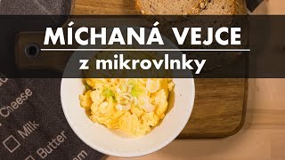 Míchaná vejce z mikrovlnky za 5 minut  Microwave scrambled eggs  BodyHunters [upl. by Pollie913]