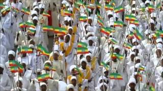 Ethiopian Orthodox Tewahedo  The Celebration of Meskel Holiday at Meskel Square [upl. by Alonzo493]