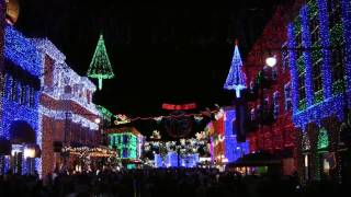 Disneys Osborne Lights Christmas EveSarajevo in HD [upl. by Azenav647]