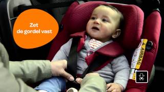 Maxi Cosi AxissFix Air Car Seat Demonstration and Installation [upl. by Sydelle732]