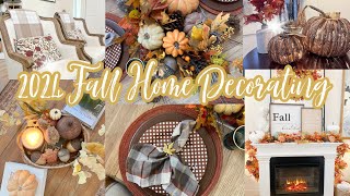 2024 FALL HOME DECORATING 🍂 FALL DECORATING IDEAS 🍂 FALL TABLESCAPE 🍂 FALL HOMEMAKING [upl. by Annuaerb]