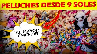 peluches al MAYOR y MENOR GALERÍA GERALDINE Centro de lima 2022 [upl. by Bethesde194]