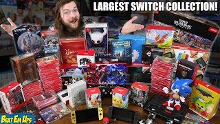 Worlds LARGEST Nintendo Switch Game Collection [upl. by Kalil489]