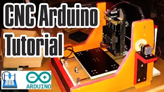 CNC ARDUINO UNO R3  TUTORIAL ITALIANO ∞ GRBL e Gcode Sender [upl. by Aicemaj]