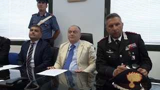 Camorra maxi blitz a Caserta 40 arresti nel clan Picca [upl. by Aileduab]