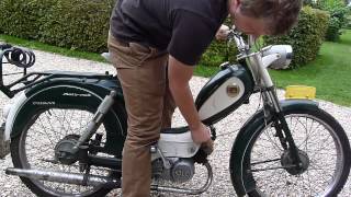 DUTCH Starting the Batavus moped w JLO GA50BS2 [upl. by Renzo385]