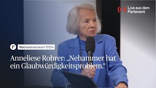 Nationalratswahl 2024 Im Gespräch mit Anneliese Rohrer und Florian Asamer [upl. by Gardal]