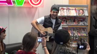 Austin Mahone singing Let me Love You Say Somethin in Germany [upl. by Klatt]