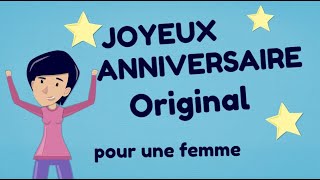 Joyeux anniversaire femme Original [upl. by Habas]