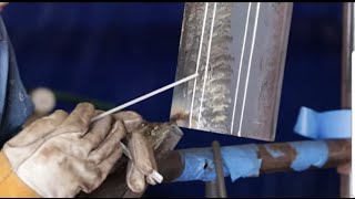 Stick Welding  How to Keep Your Caps Straight [upl. by Ayifas]