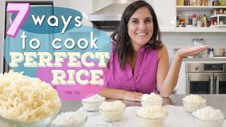 NO MORE PLAIN RICE  6 EASY RICE RECIPES [upl. by Ellehcim]