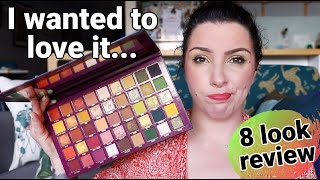 BPerfect Carnival The Antidote Palette  8 look review amp demo  1 week 1 palette [upl. by Siloam]