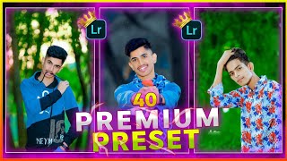 Top 40 Xmp Premium Presets 🔥  Lightroom Presets Free 2024  Parsonal Preset Pack ফ্রীFree download [upl. by Neahs42]