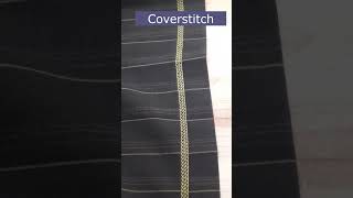 Difference between Coverstitch and Overlock [upl. by Stamata982]