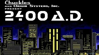 2400 AD gameplay PC Game 1987 [upl. by Adnamal]