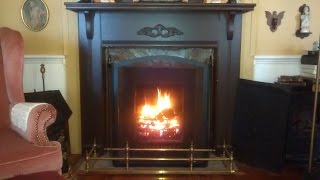 How to Light a Victorian Coal Fireplace [upl. by Menzies]