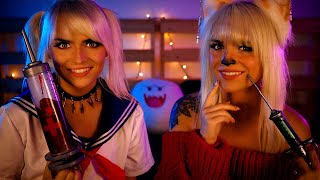 Yandere Twins Kidnap You  Theyre BACK  Psycho Twins ASMR personal attention massage measuring [upl. by Nirhtak]