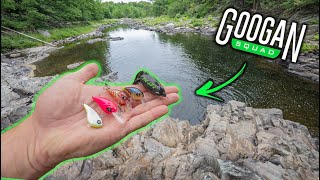 Backwoods Creek Fishing Mission With GOOGAN MICRO Lures [upl. by Leduar648]