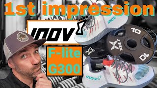 Inov8 Flite G300 Fitness amp Training Shoe First Impression [upl. by Entsirhc]