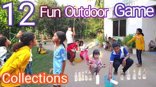 12 Collections Of Fun Outdoor Games [upl. by Zerelda]