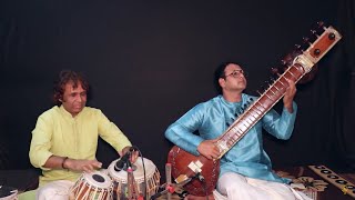 Samanwaya Sarkar presents Darbari on SurbaharSitar amp Sohini on Sitar [upl. by Atinit]