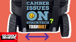 Cambering issue explained on ToughBuilt New StackTech rolling box toolstorage toughbuilt [upl. by Eltsirhc]