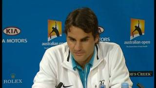 Roger Federer I am extremely talented [upl. by Lein]