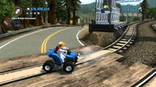 LEGO City Undercover 100 Guide  Fort Meadows Overworld Area  All Collectibles [upl. by Mccutcheon]