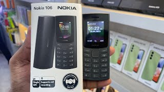 Nokia 106 unboxing  auto call recording micro Sd card support only 1399  best phone keypad 2023 [upl. by Nilhtac198]