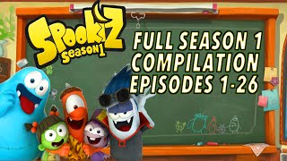 🌟 Spookiz 🌟  ★ FULL EPISODE 126 SEASON 1 COMPILATION  Season 1 ★ Videos For Kids 스푸키즈 [upl. by Skier]