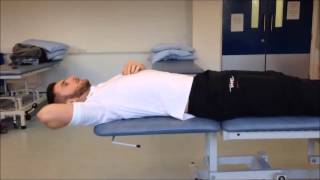 Mckenzie Exercises Cervical Spine Retraction and Extension in Supine Lying James Sharp [upl. by Potash]