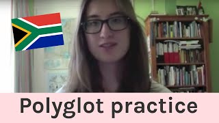 South African polyglot  Feb 2013  Lindies languages 💕 [upl. by Richel]