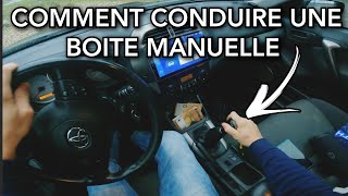 Comment conduire une voiture manuelle  tuto débutant [upl. by Llenna]