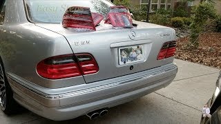 E55 Mercedes Benz LED Tail Light Upgrade  E Class  W210 [upl. by Ittocs]