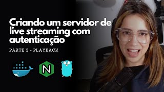 Criando um servidor de Live Streaming com autenticação  PROJETO BACKEND  parte 3 [upl. by Chandless203]