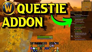 BEST Classic WoW Quest Tracker  Questie Addon Guide [upl. by Agustin]