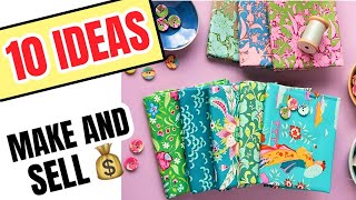 10 SEWING PROJECTS for Make AND SELL In 10 Minutes [upl. by Evanthe]