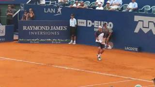 David Nalbandian backhand revés slow motion [upl. by Thalassa]