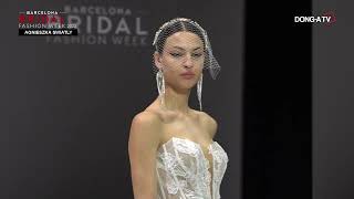 AGNIESZKA SWIATLYBarcelona Bridal Fashion Week 2022 [upl. by Gerstner463]