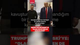 Trump Putin ile ilişkisini hatırlattı araya giren Zelenskiye bunları söyledi shorts keşfet [upl. by Aiciruam441]